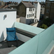 Privacy glass balustrade installed for a client in Kempton Brighton